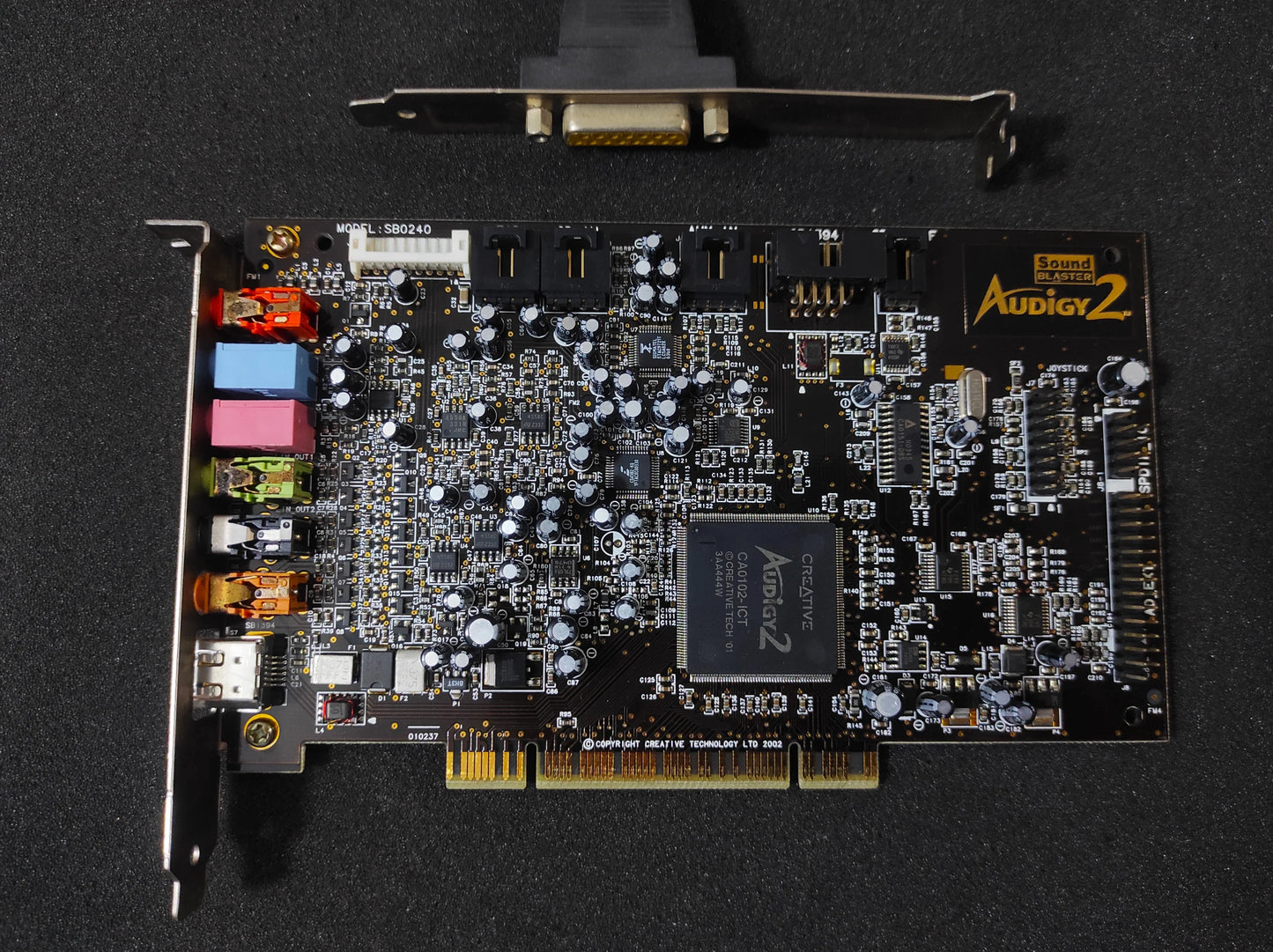 Creative Labs Sound Blaster Audigy 2 SB0240 7.1 24bit PCI Sound Card