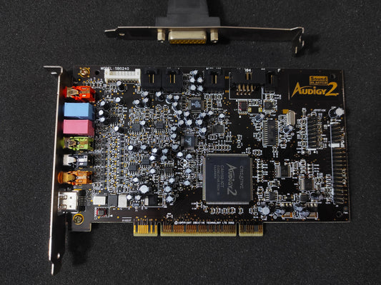 Creative Labs Sound Blaster Audigy 2 SB0240 7.1 24bit PCI Sound Card
