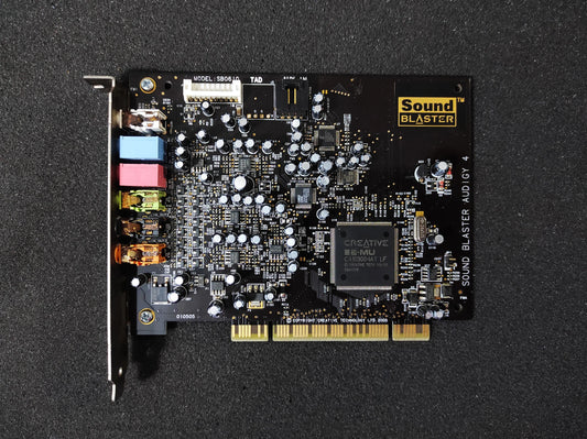 Creative Labs Sound Blaster Audigy 4 7.1 SB0610 24-bit PCI Sound Audio Card