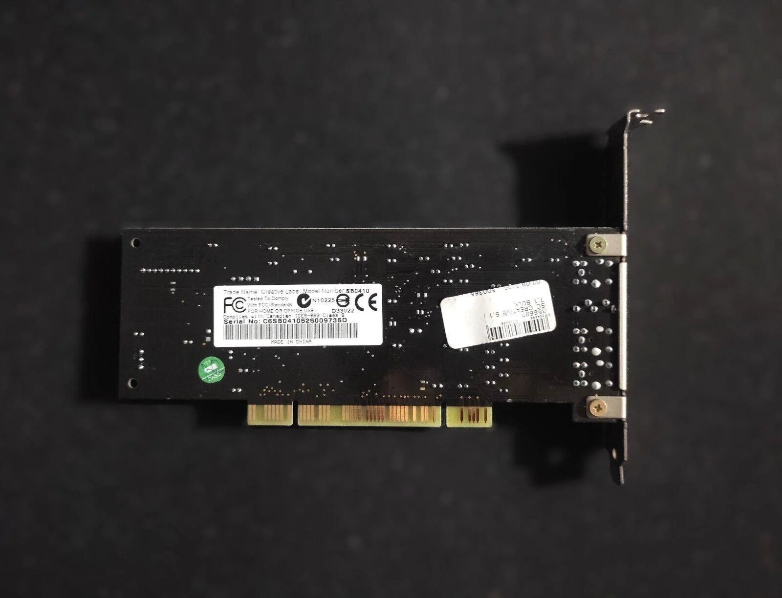 Creative Labs Sound Blaster Live! 7.1 SB0410 24-bit PCI Sound Audio Card - Retro PC Hardware & More