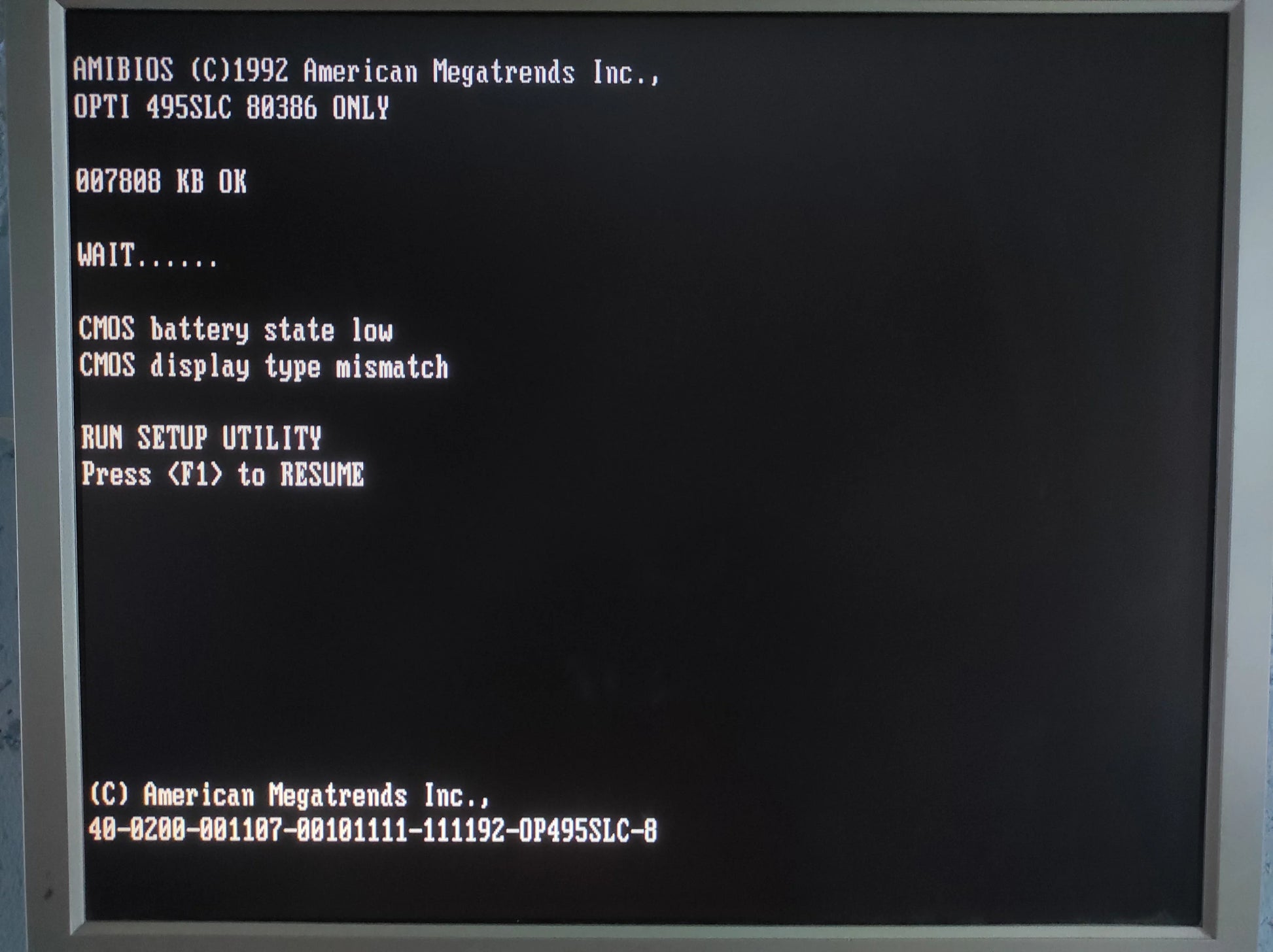 DataExpert 364 386 AT Vintage Retro Motherboard ISA OPTi 82C495SLC Chipset