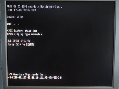 DataExpert 364 386 AT Vintage Retro Motherboard ISA OPTi 82C495SLC Chipset