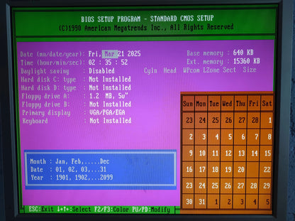 DataExpert OPTI-495 486WB PGA168 486 AT ISA Vintage Retro Motherboard OPTi 82C493