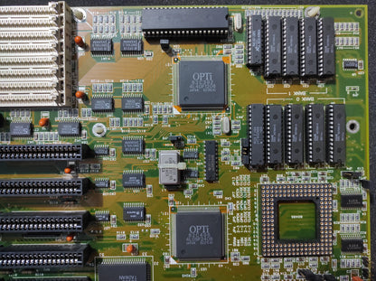 DataExpert OPTI-495 486WB PGA168 486 AT ISA Vintage Retro Motherboard OPTi 82C493