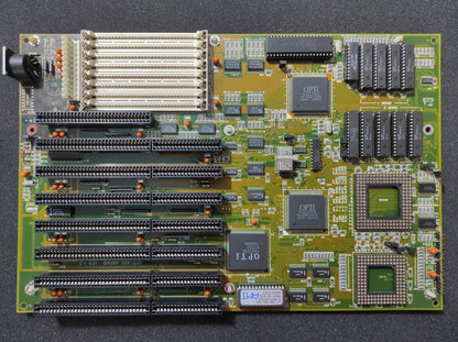 DataExpert OPTI-495 486WB PGA168 486 AT ISA Vintage Retro Motherboard OPTi 82C493