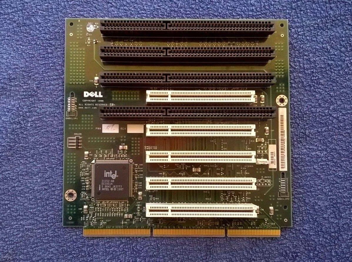 Dell Optiplex Board Riser Card 5x PCI 4x ISA – Retro PC Hardware & More
