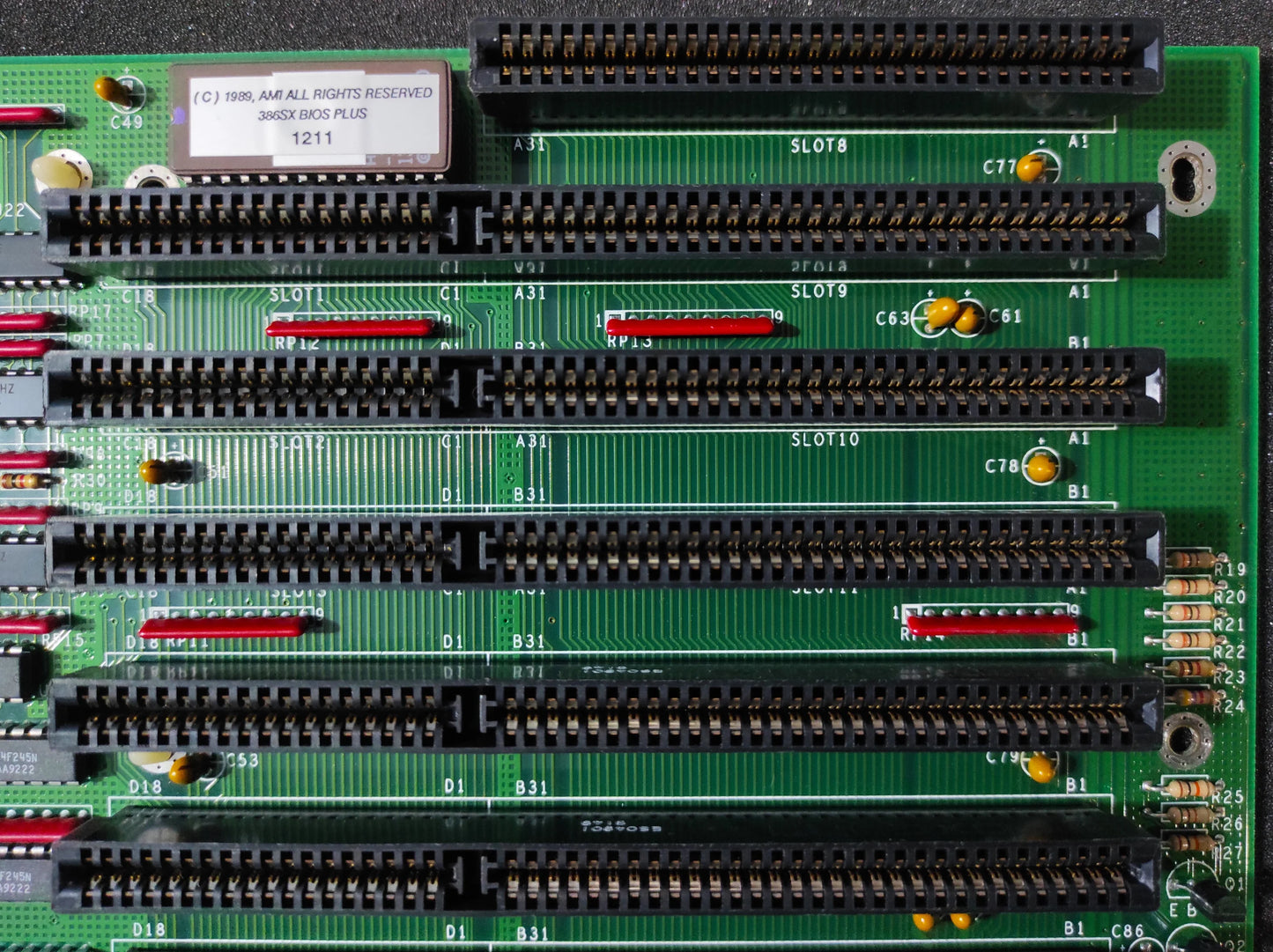 DFI 386SX-16/20/25/33 DNB AT Vintage Retro Motherboard ISA DFI DFI2019C