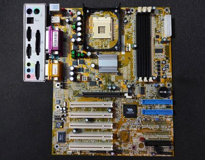 DFI PE11-EC Socket 478 ATX DDR Motherboard AGP PCI VIA P4X266A Chipset