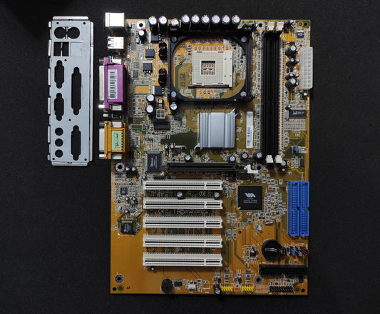 DFI PE11-TC Socket 478 ATX DDR Motherboard AGP PCI VIA P4X266E Chipset