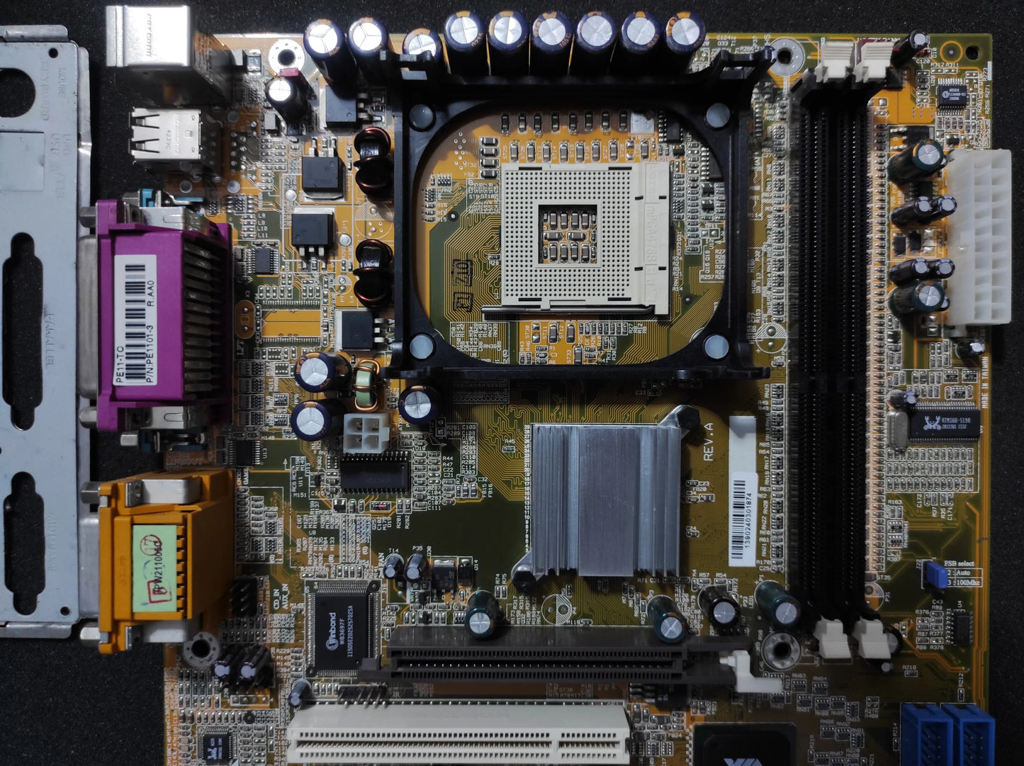 DFI PE11-TC Socket 478 ATX DDR Motherboard AGP PCI VIA P4X266E Chipset