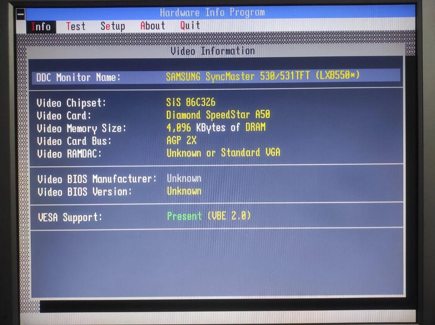 Diamond Speedstar A50 SiS 6326AGP AGP 4MB VGA Graphics Card 23020041-101 86C326 - Retro PC Hardware & More