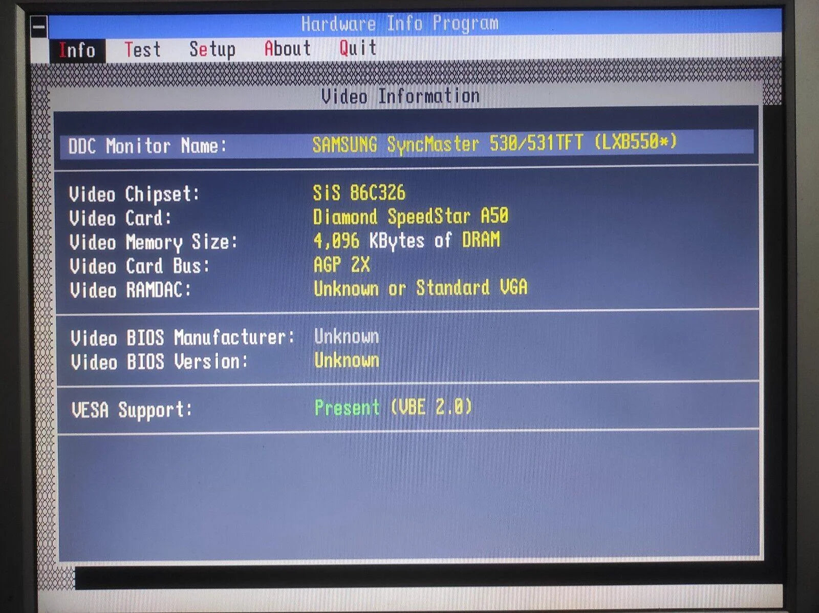 Diamond Speedstar A50 SiS 6326AGP AGP 4MB VGA Graphics Card 23020041-101 86C326 - Retro PC Hardware & More