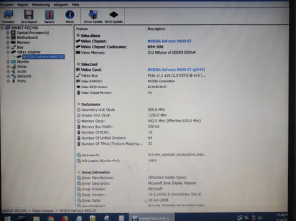 ECS NVIDIA GeForce 9600 GT 512MB GDDR3 PCI-e Dual DVI Graphics Video Card N9600GT-512MX
