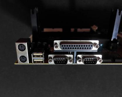 ECS P6BX-A+ Rev 1.2 Socket 370 Slot 1 ATX Motherboard AGP ISA Intel 440BX Chipset