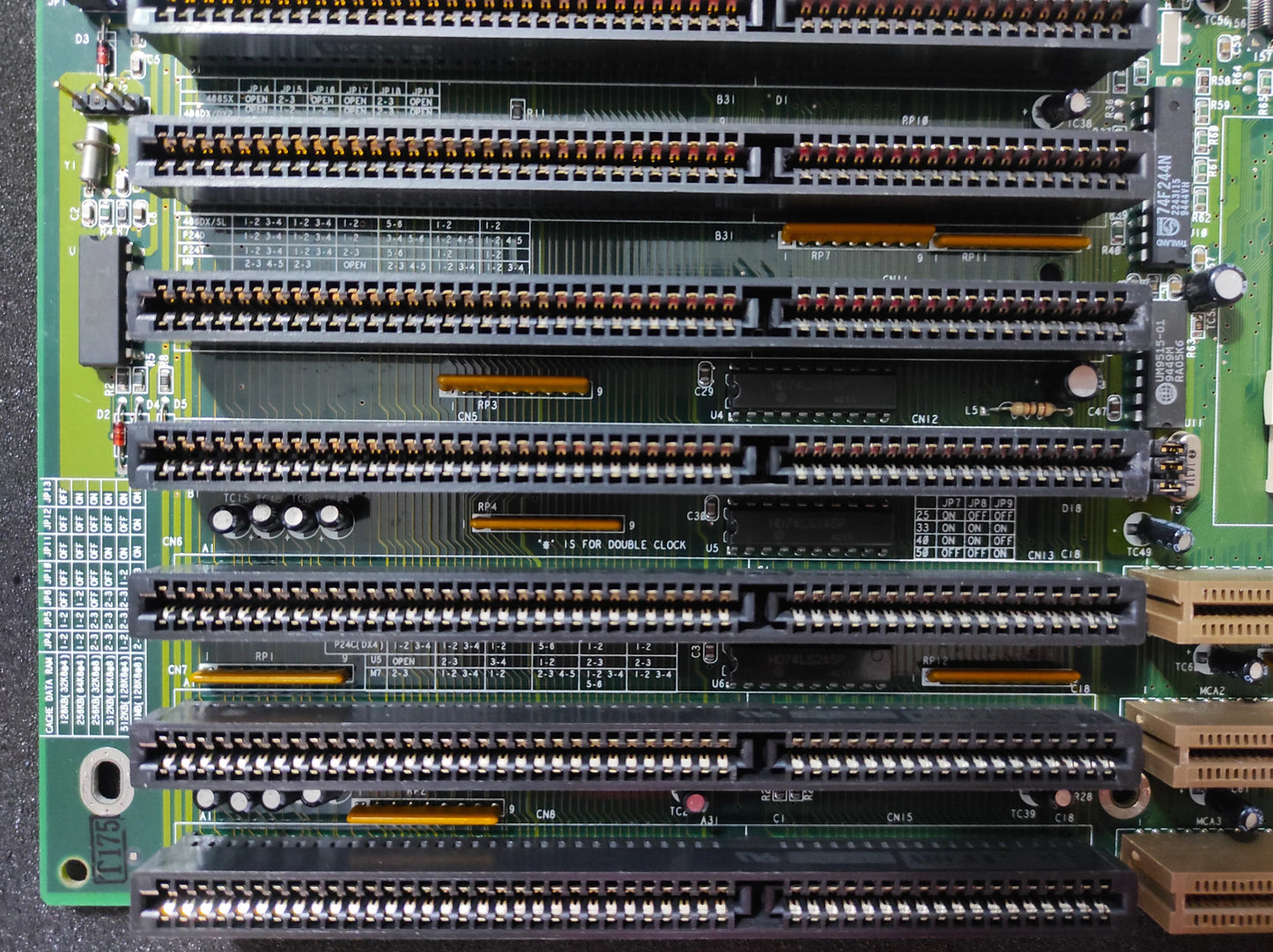 ECS UM4980 Socket 3 486 AT ISA VLB Vintage Retro Motherboard UMC UM8498/8496
