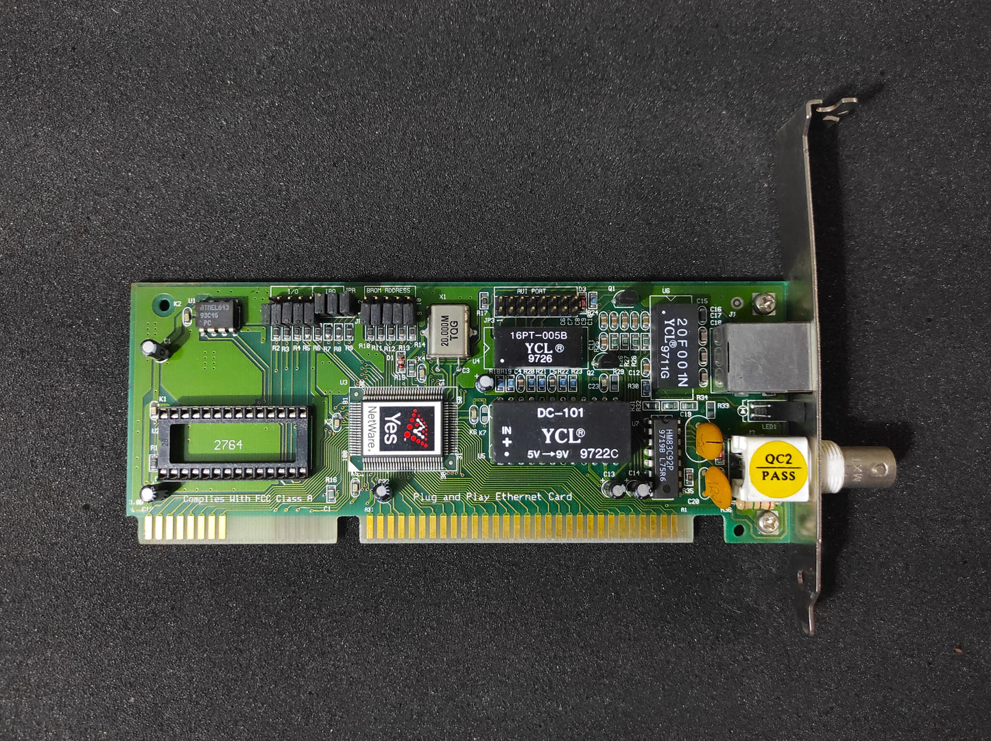 Edimax EN-2000PXA Plug & Play 10Mbps RJ45 Retro ISA Ethernet Network Card
