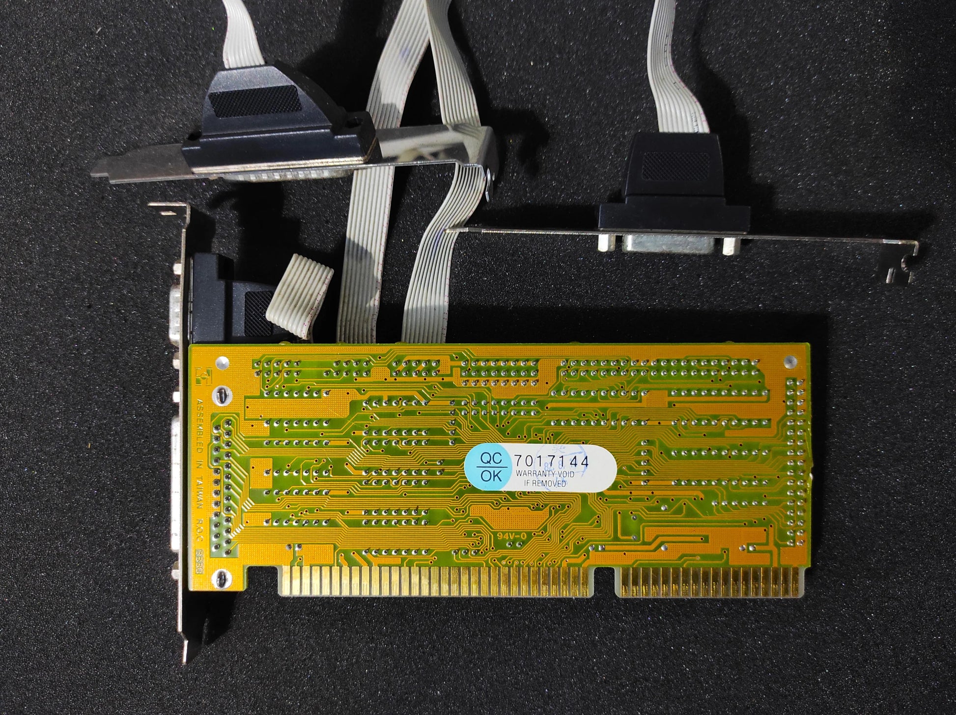 FGI SAB-757 Floppy IDE Serial Parallel Game 16-bit ISA Multi I/O Controller Card