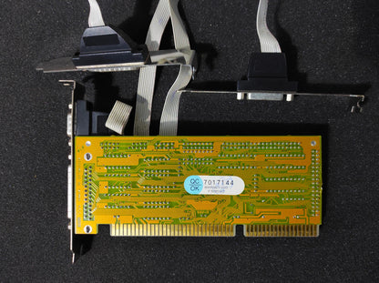 FGI SAB-757 Floppy IDE Serial Parallel Game 16-bit ISA Multi I/O Controller Card