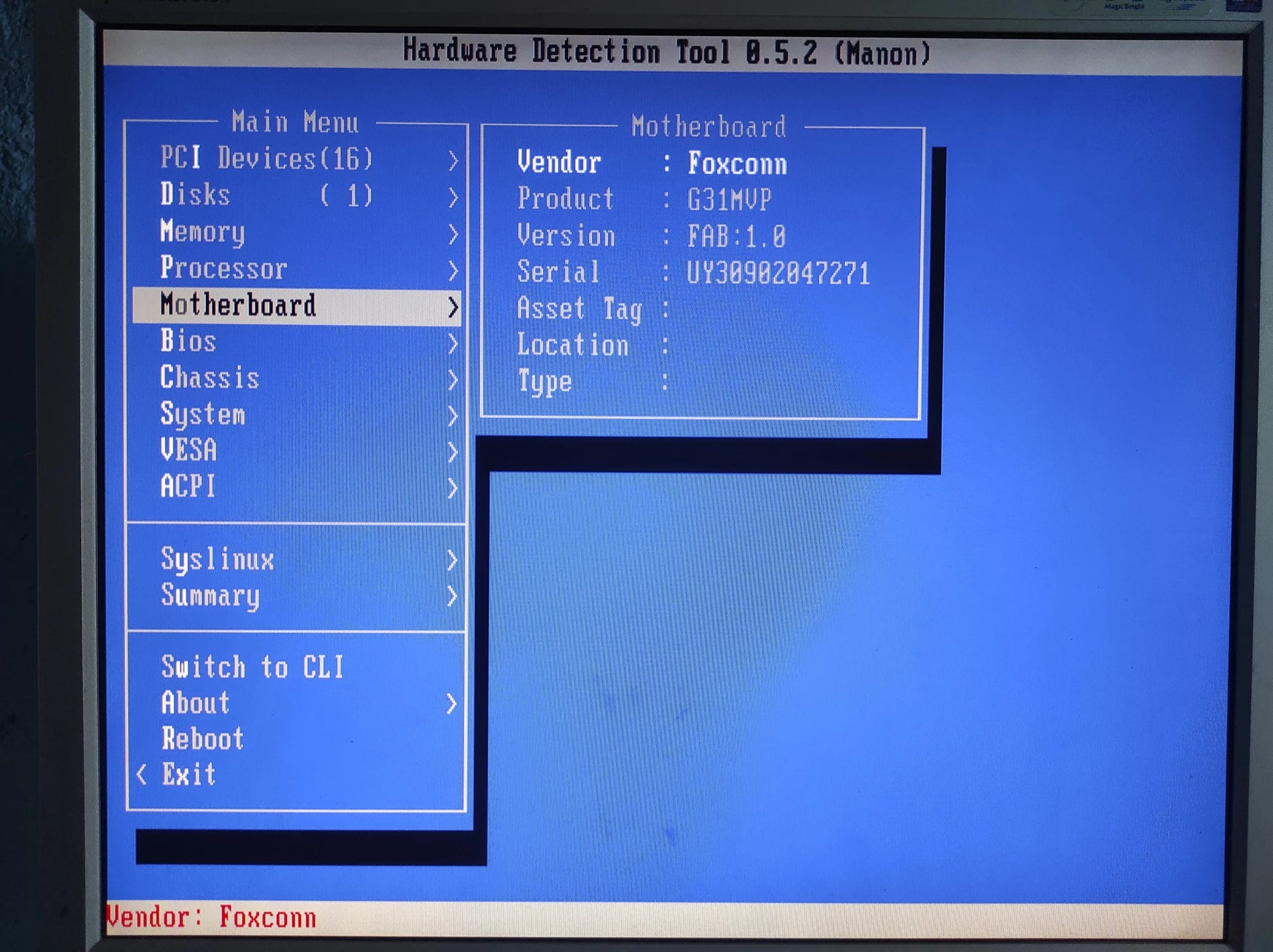 Foxconn G31MXP Socket 775 mATX Motherboard DDR2 PCIe x16 Intel G31 Chipset