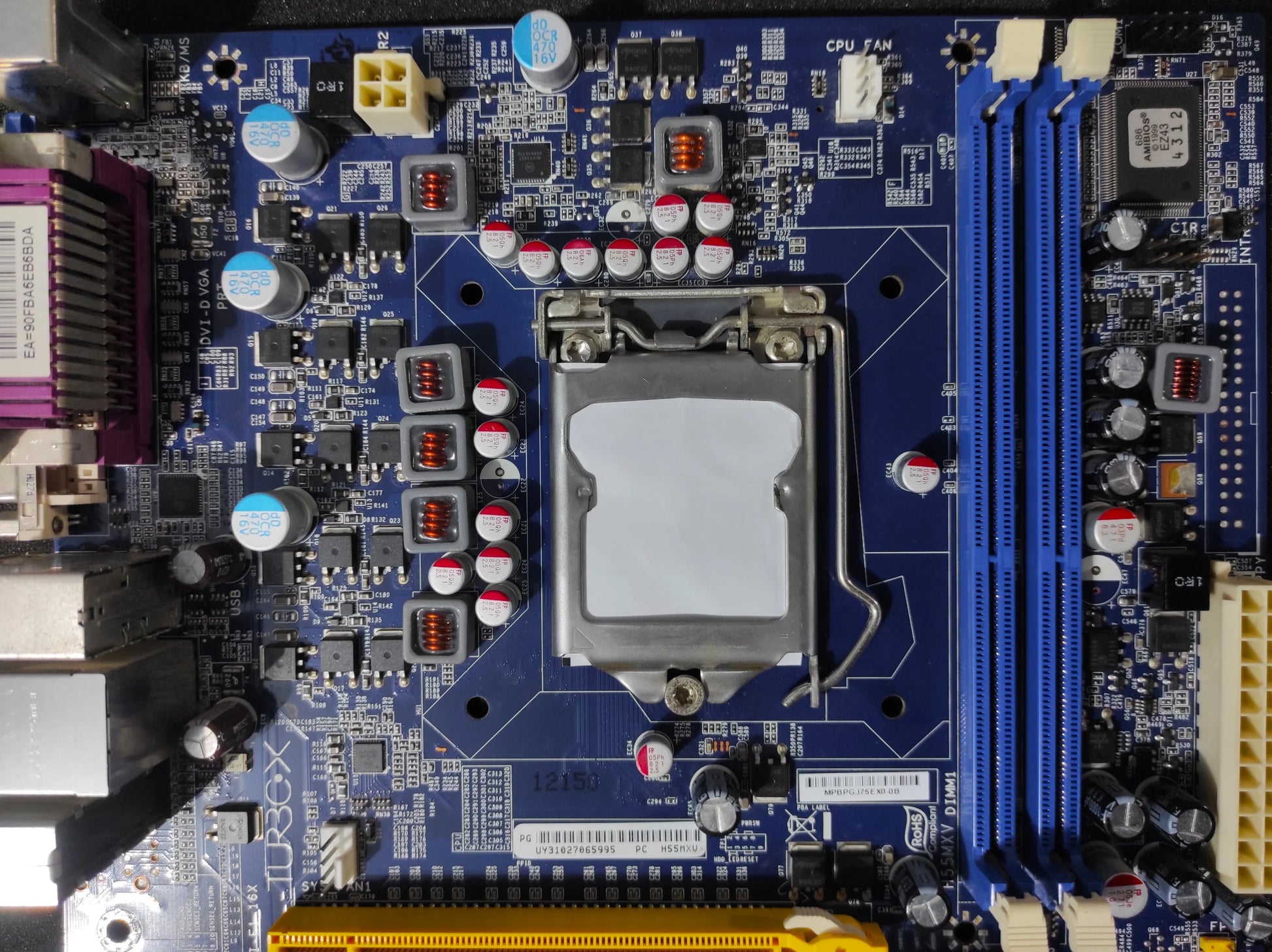 Foxconn H55MXV Socket 1156 mATX Motherboard DDR3 PCIe 2.0 x16 Intel H55 Chipset