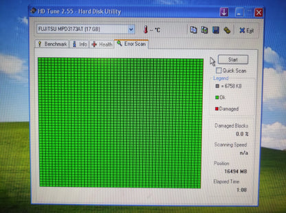 FUJITSU MPD3173AT 17.3GB 3.5’’ 512KB 5400RPM IDE Retro Hard Drive HDD