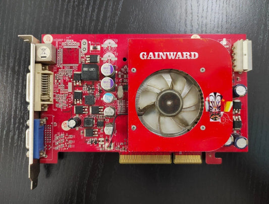 Gainward Powerpack! Ultra NVIDIA GeForce 6600 GT AGP 256MB VGA DVI Graphics Card - Retro PC Hardware & More