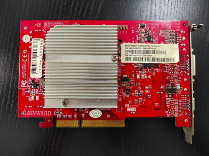 Gainward Powerpack! Ultra NVIDIA GeForce 6600 GT AGP 256MB VGA DVI Graphics Card - Retro PC Hardware & More