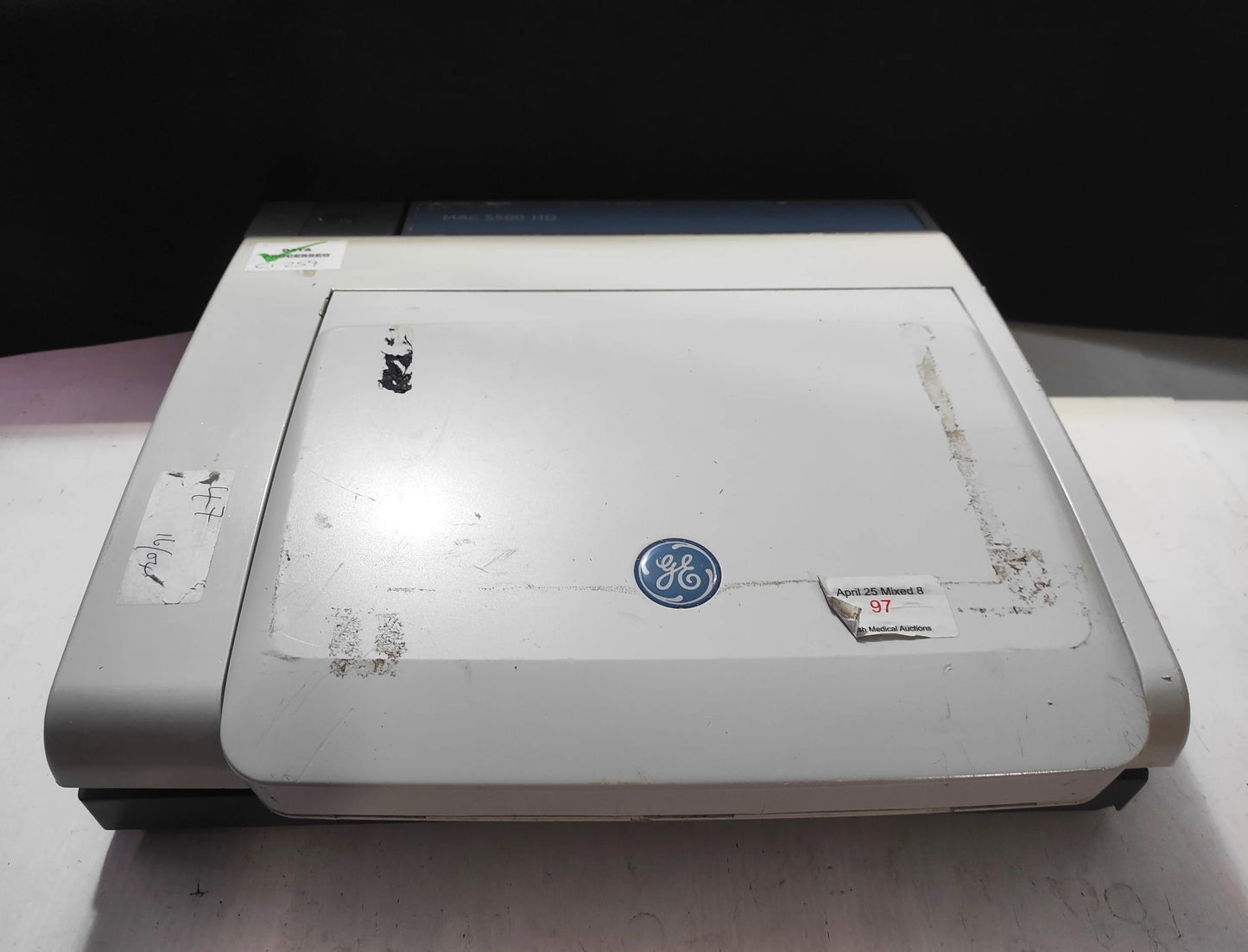 GE MAC 5500 HD Resting ECG Machine with Color Display Electrocardiogram System
