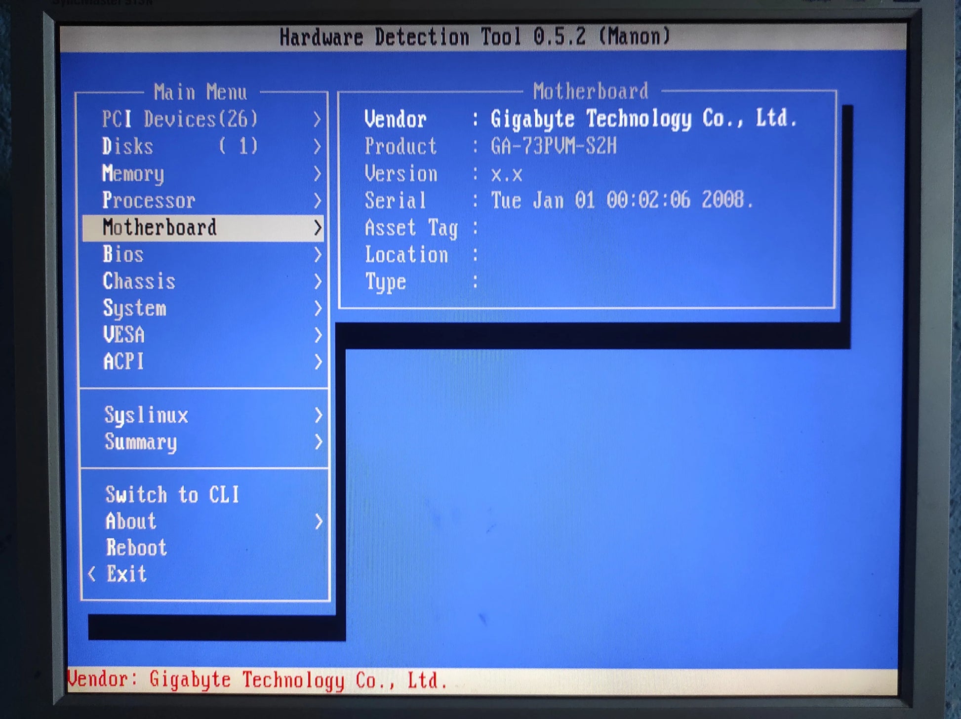 Gigabyte GA-73PVM-S2H Socket 775 mATX Motherboard DDR2 PCIe x16 Nvidia nForce 630i/Geforce 7100