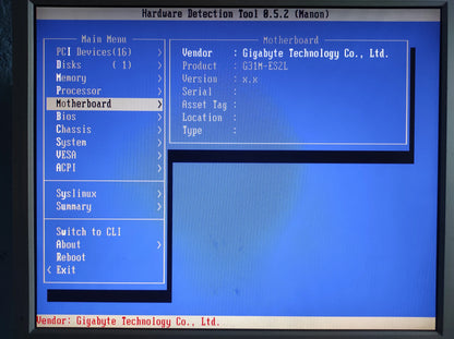 Gigabyte GA-G31M-ES2L Rev. 2.0 Socket 775 mATX Motherboard DDR2 PCIe x16 Intel G31