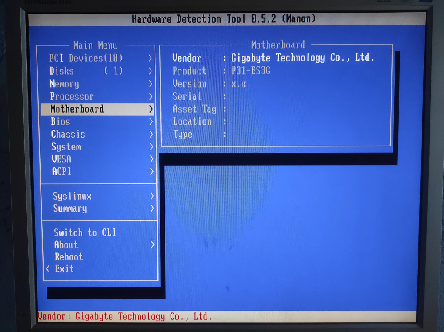 Gigabyte GA-P31-ES3G Socket 775 ATX Motherboard DDR2 PCIe x16 Intel G31 Chipset