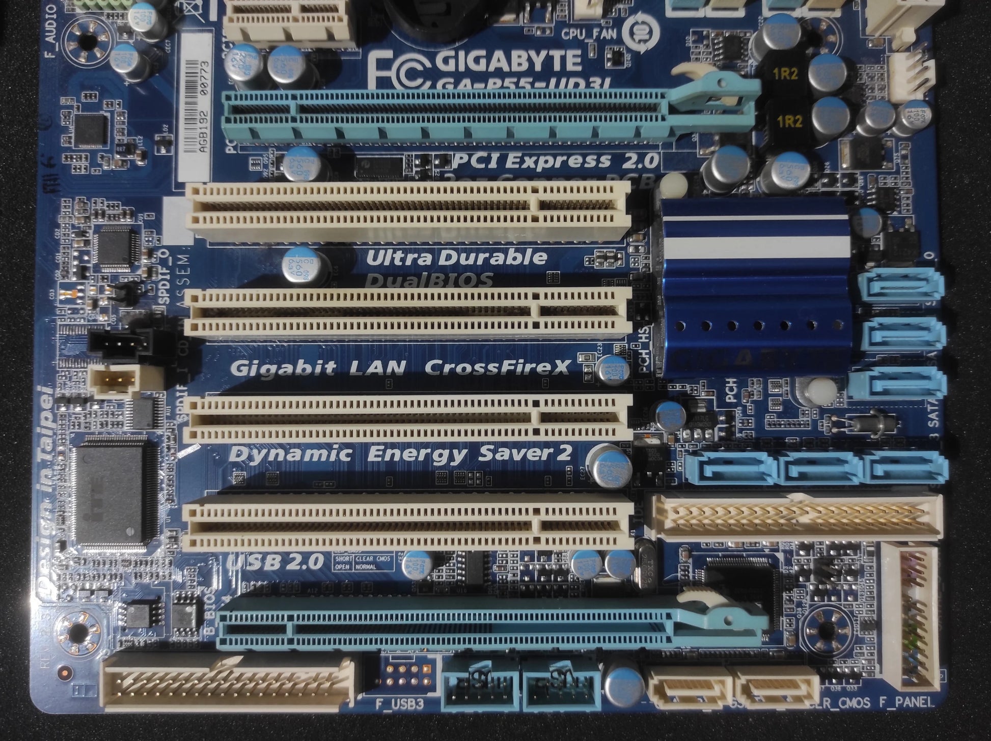 Gigabyte GA-P55-UD3L Socket 1156 ATX Motherboard DDR3 PCIe 2.0 x16 H55 Express
