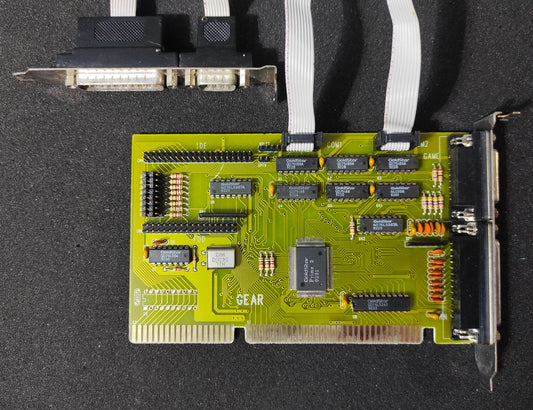 GoldStar PRIME 2 FDD IDE Serial Parallel Game ISA Multi I/O Controller Card
