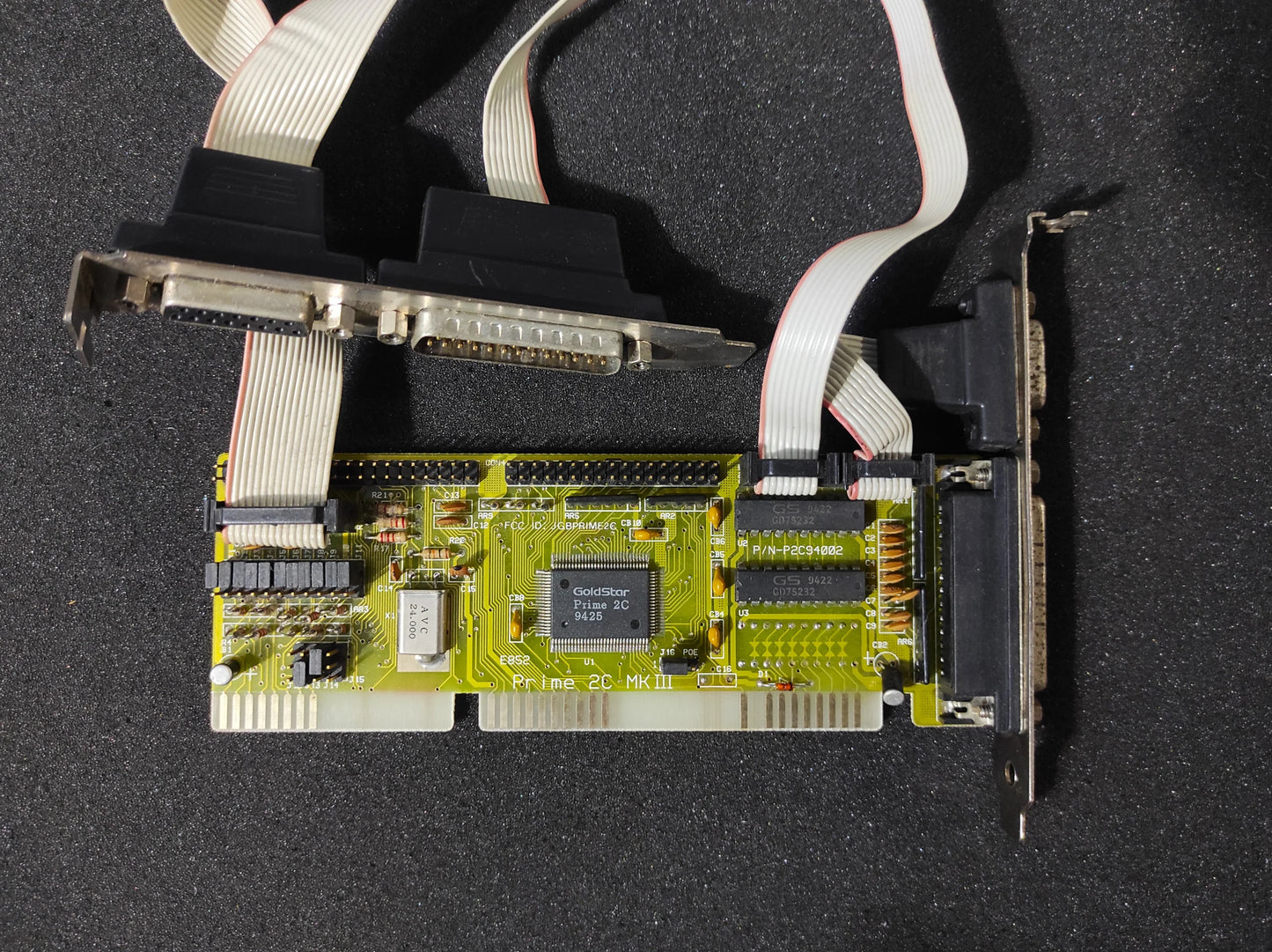 GoldStar PRIME 2C MKIII FDD IDE Serial Parallel Game ISA Multi I/O Controller Card