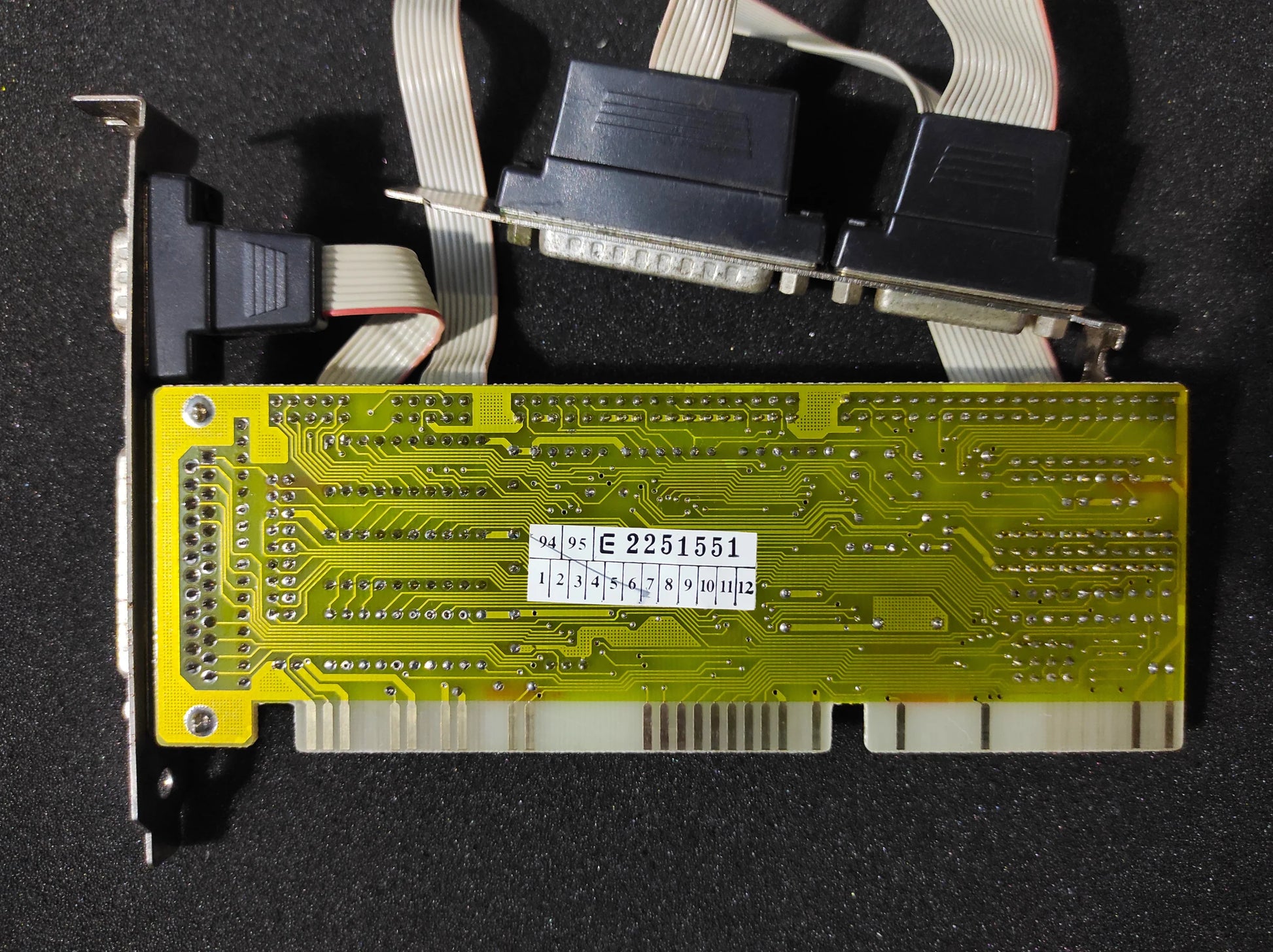 GoldStar PRIME 2C MKIII FDD IDE Serial Parallel Game ISA Multi I/O Controller Card