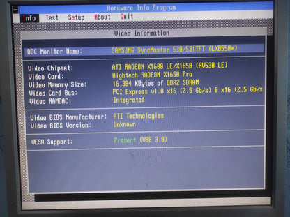 HIS ATI Radeon X1650 Pro PCIe 256MB DDR2 VGA Dual Link DVI Graphics Video Card