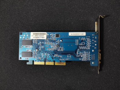 HIS NVIDIA GeForce4 MX 440 AGP 64MB Graphics Video Card A4-MX440DDR-C1