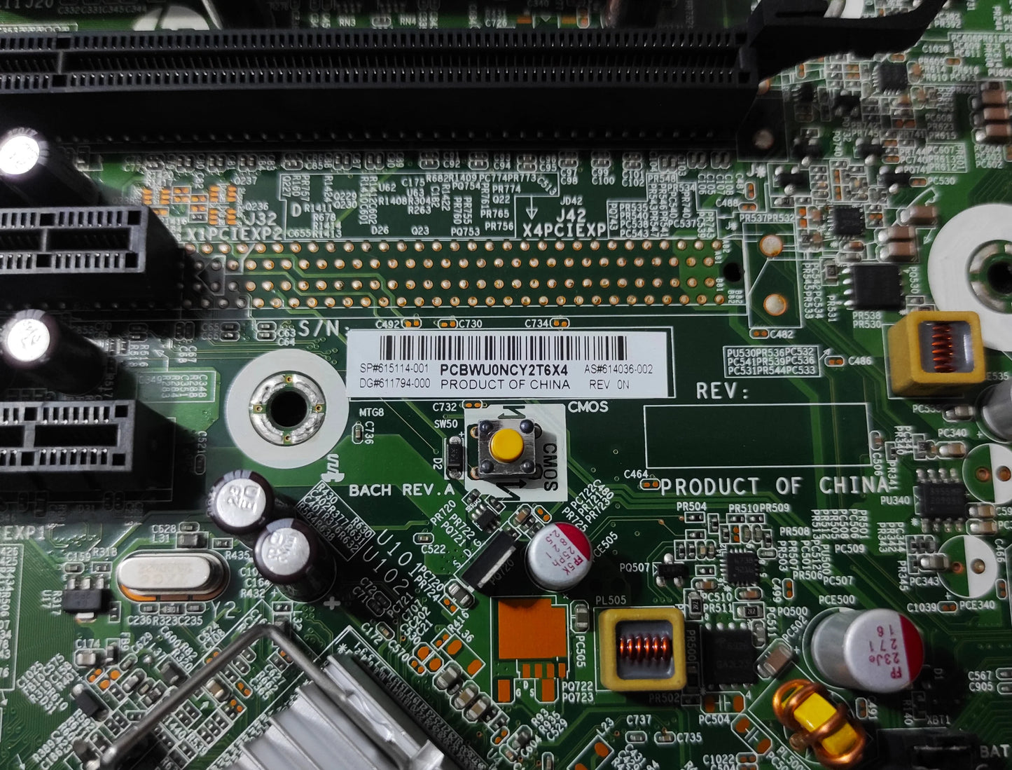 HP Compaq 6200 8200 Pro SFF Socket 1155 DDR3 Motherboard 614036-002 615114-001 Intel Q65 Chipset