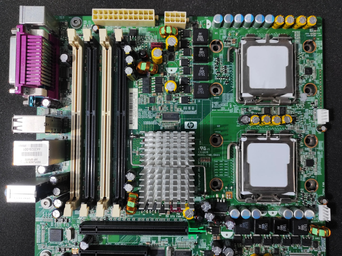 HP FMB-0601 XW6400 Motherboard Socket 771 442029-001 380689-002 Intel 5000X Chipset