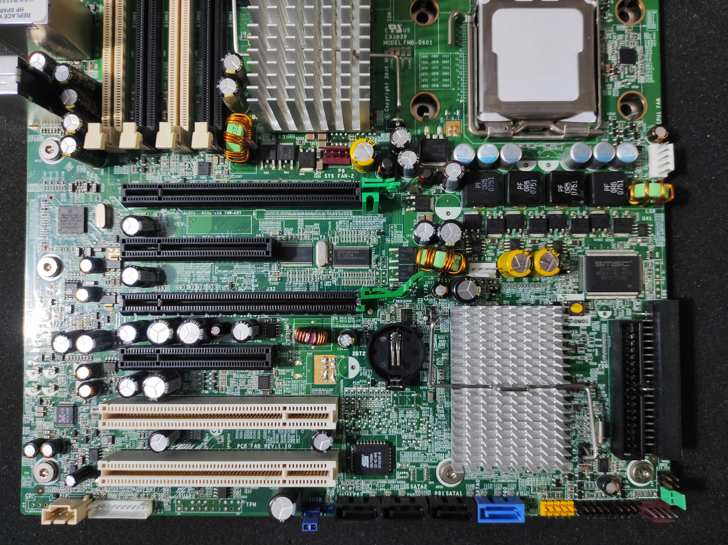 HP FMB-0601 XW6400 Motherboard Socket 771 442029-001 380689-002 Intel 5000X Chipset