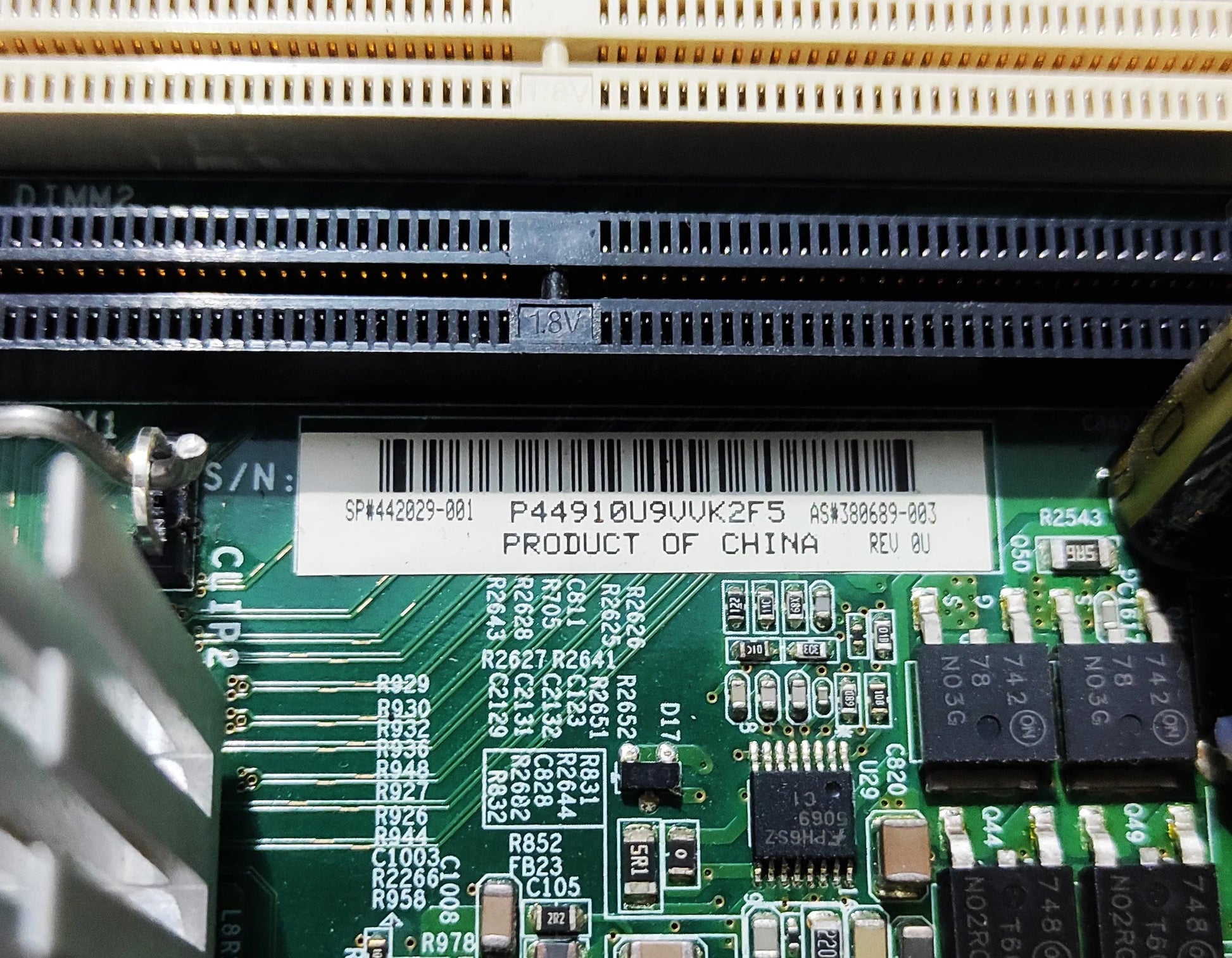 HP FMB-0601 XW6400 Motherboard Socket 771 442029-001 380689-002 Intel 5000X Chipset
