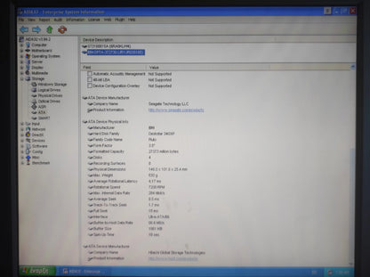 IBM Deskstar DPTA-372730 27.3GB 3.5’’ 2MB 7200RPM IDE Retro Hard Drive HDD
