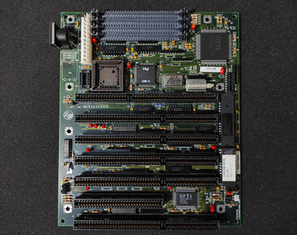IH3133B 386 AT Vintage Retro Motherboard ISA OPTi 82C283 931690170001-R01B