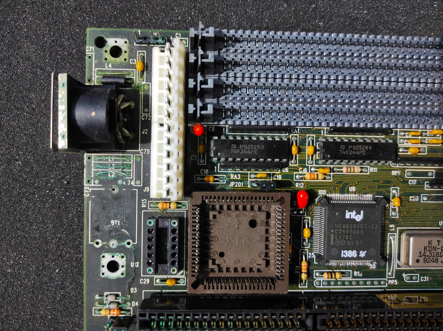 IH3133B 386 AT Vintage Retro Motherboard ISA OPTi 82C283 931690170001-R01B