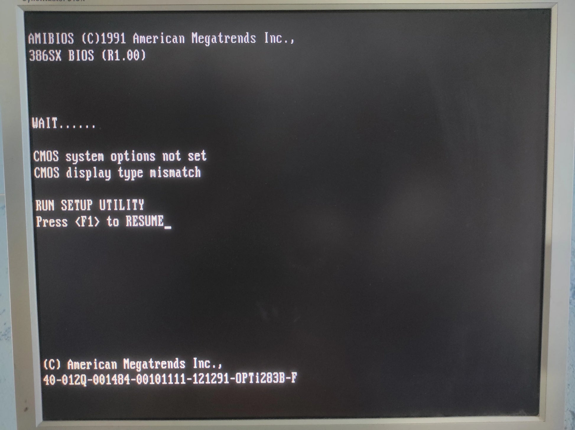 IH3133B 386 AT Vintage Retro Motherboard ISA OPTi 82C283 931690170001-R01B