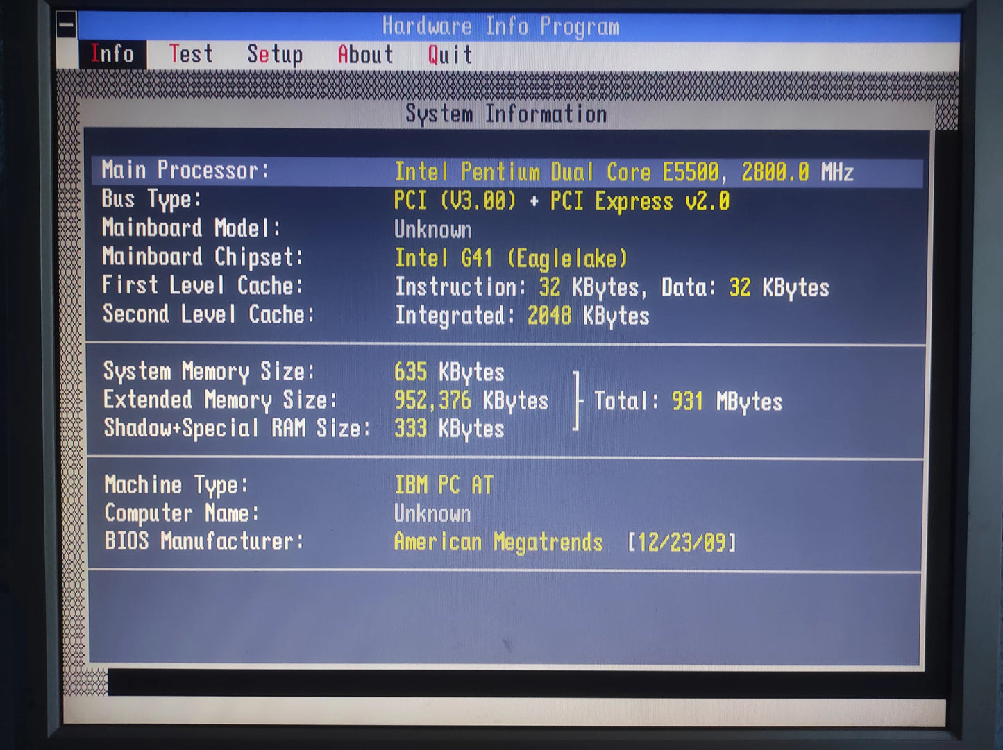 Intel DG41MJ Socket 775 Mini ITX Motherboard DDR2 PCI SATA Intel G41 Chipset