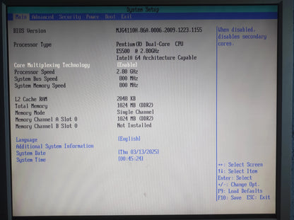 Intel DG41MJ Socket 775 Mini ITX Motherboard DDR2 PCI SATA Intel G41 Chipset