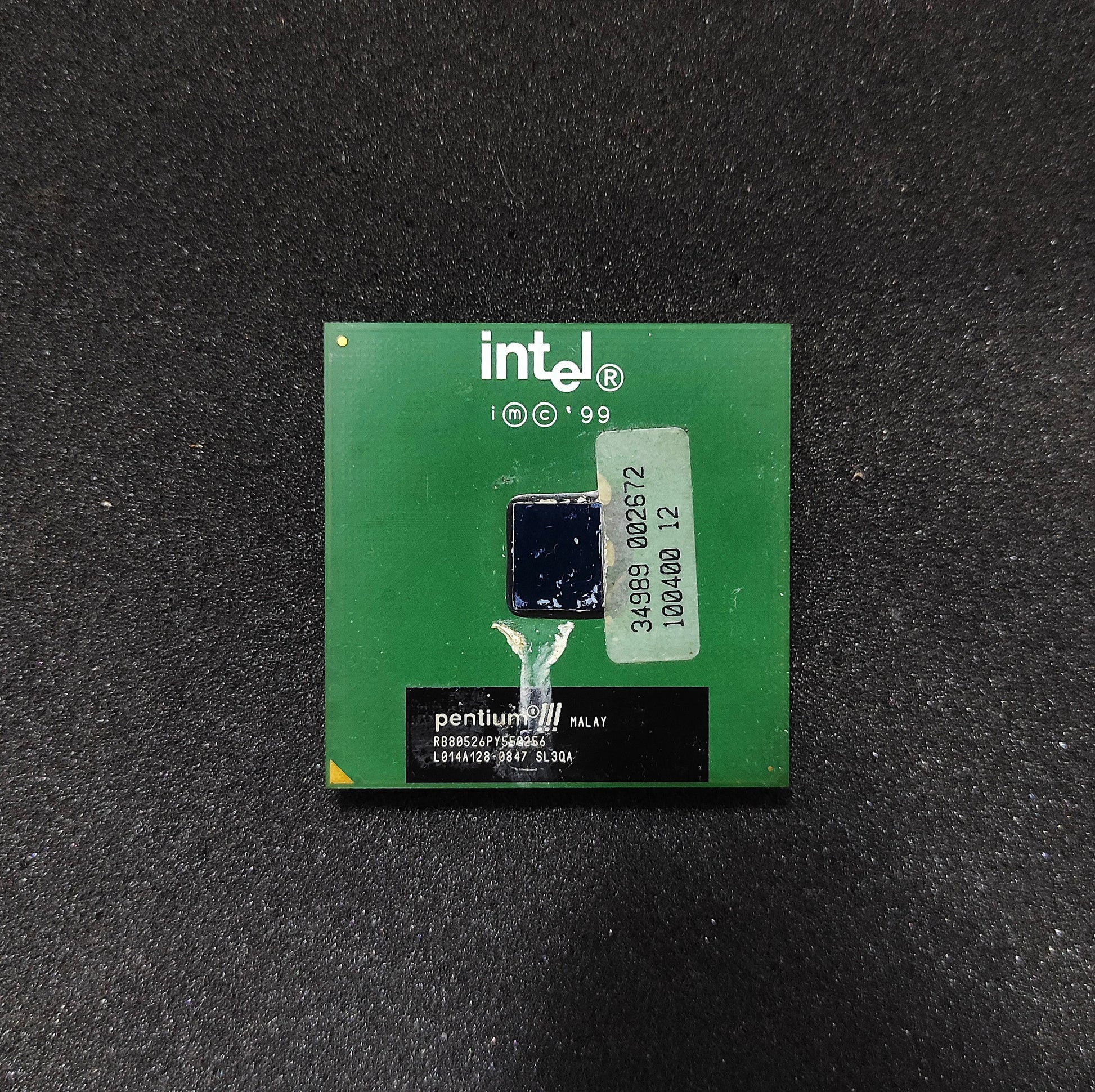 Intel Pentium III SL3QA Socket 370 550E/256/100/1.60V Vintage Retro CPU - CPU