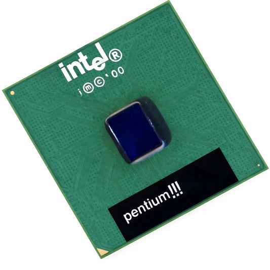 Intel Pentium III SL45Z Socket 370 733/256/133/1.65V 733MHz Vintage Retro CPU - CPU