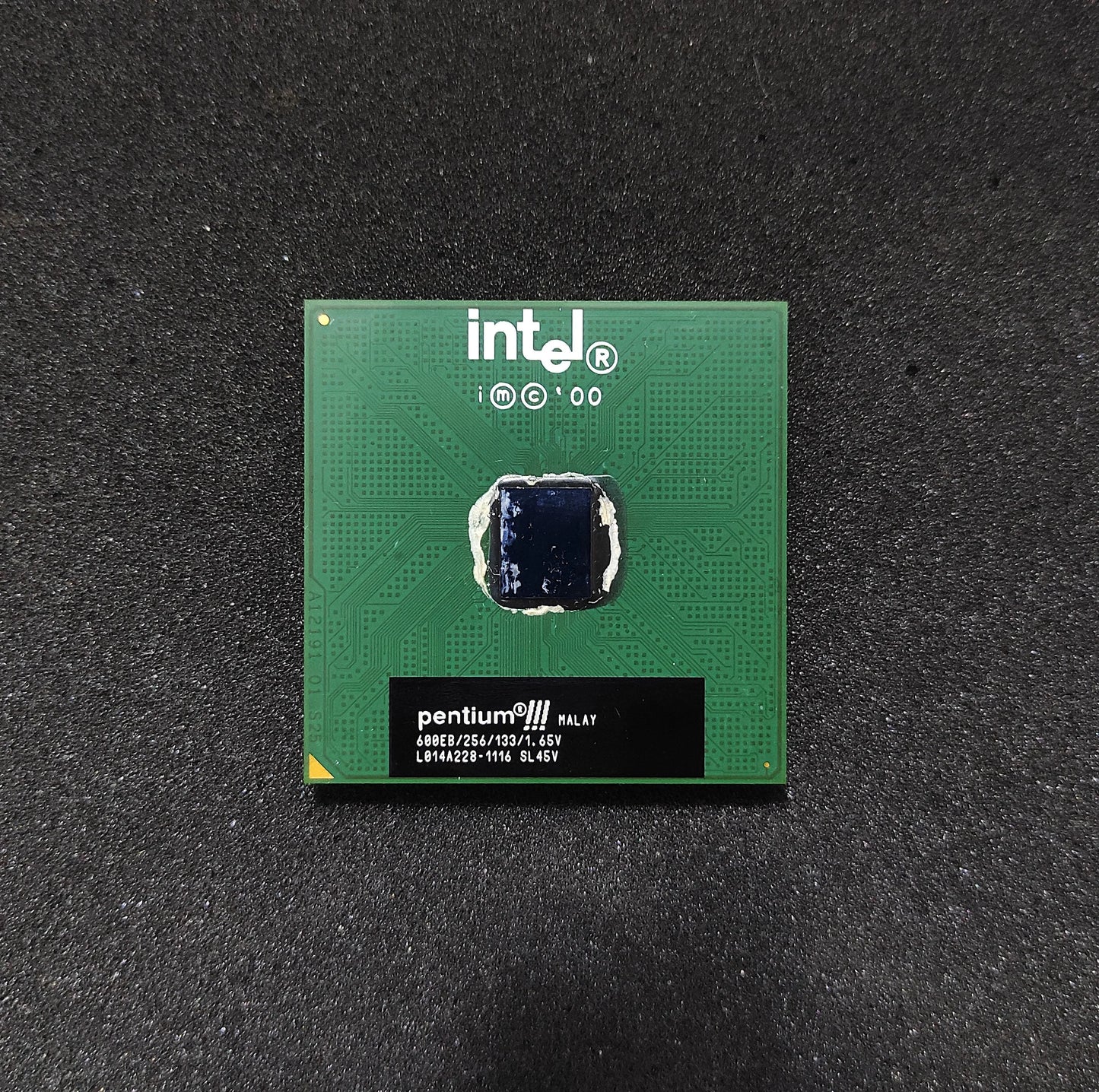 Intel Pentium III SL45V Socket 370 600EB/256/133/1.65V Vintage Retro CPU - CPU